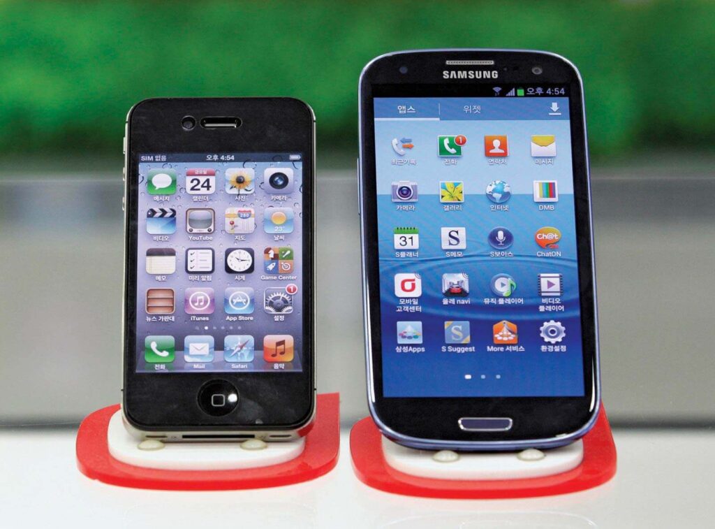 Samsung Vs Iphone