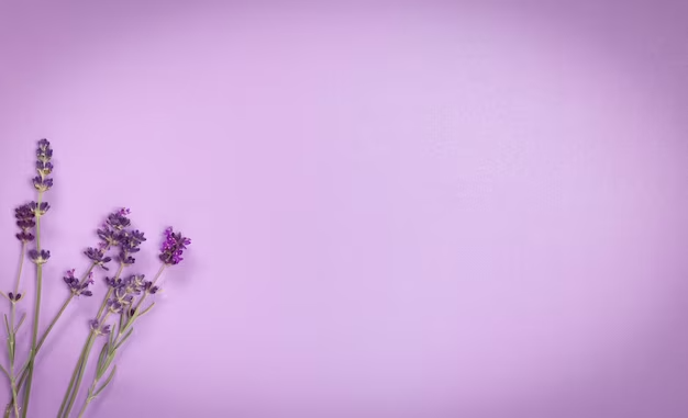 finely textured shiny lavender color background with lavender stems with vignette 692187 198