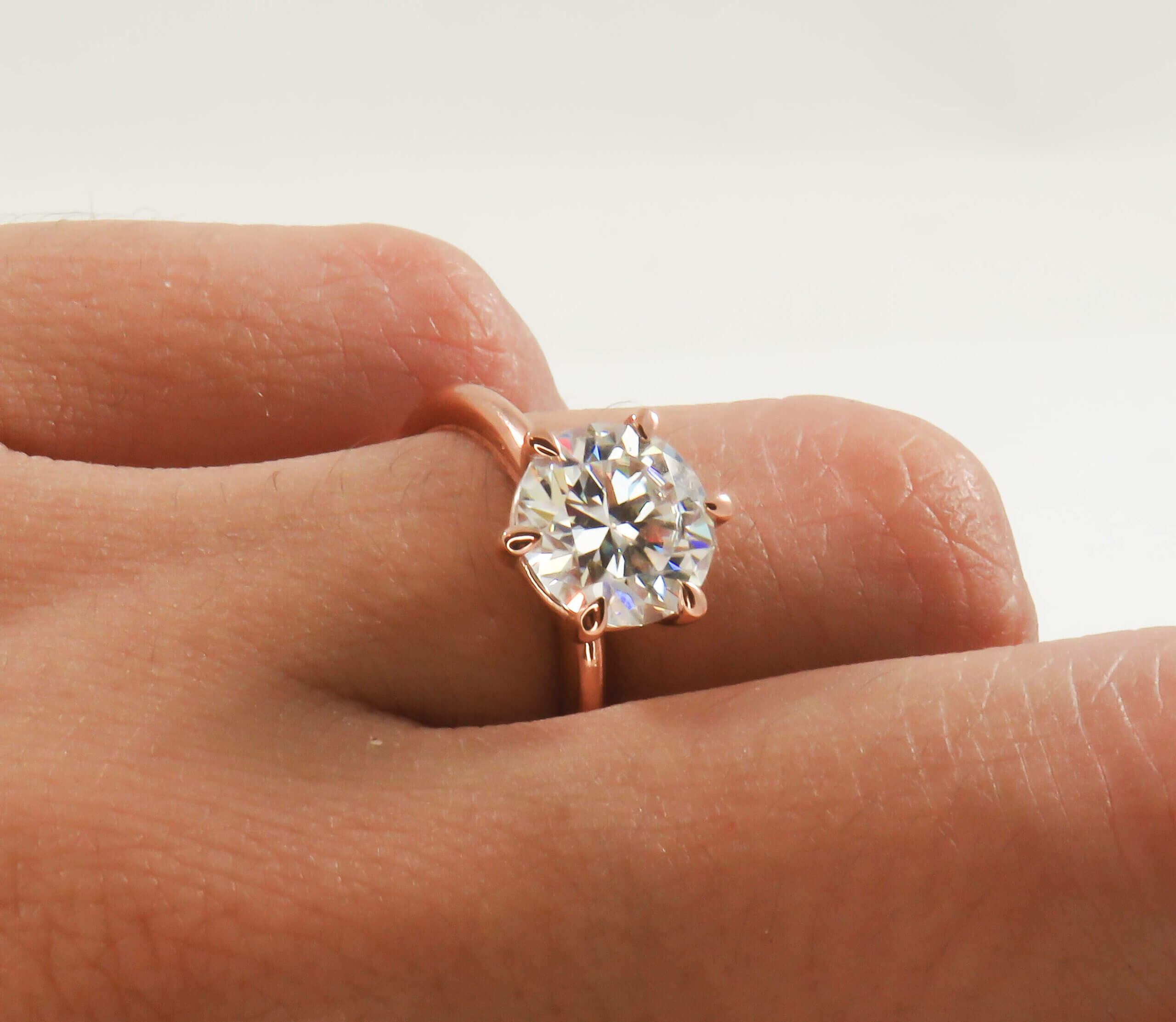 Moissanite Rings