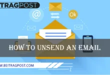 how to unsend an email