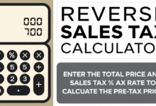 Reverse Sales Tax Calculator