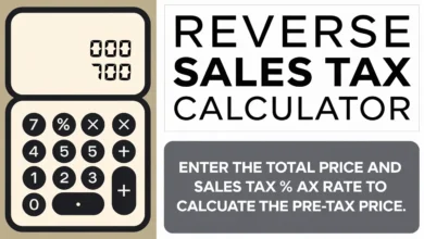 Reverse Sales Tax Calculator