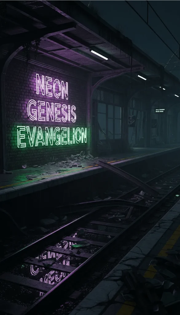 best neon wallpapers Neon-Railway