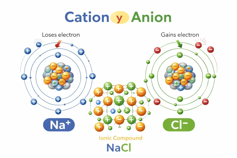 cation y anion