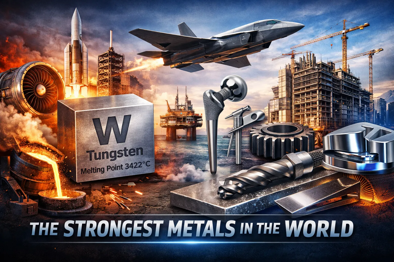 strongest metal in the world