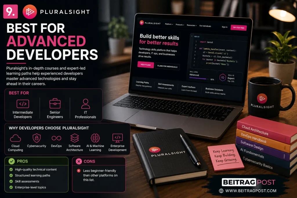 Pluralsight best coding courses online