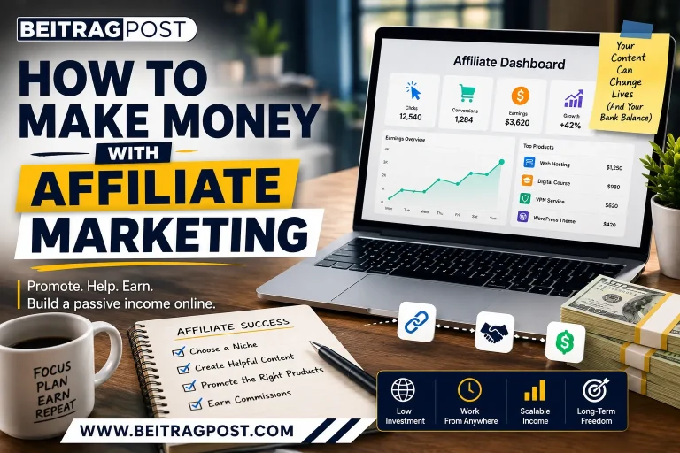 how to make money with affiliate marketing