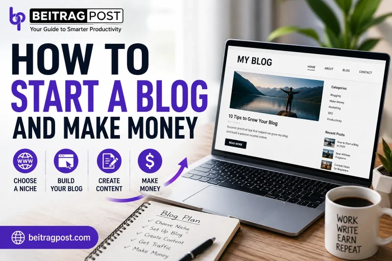 how to start a blog and make money