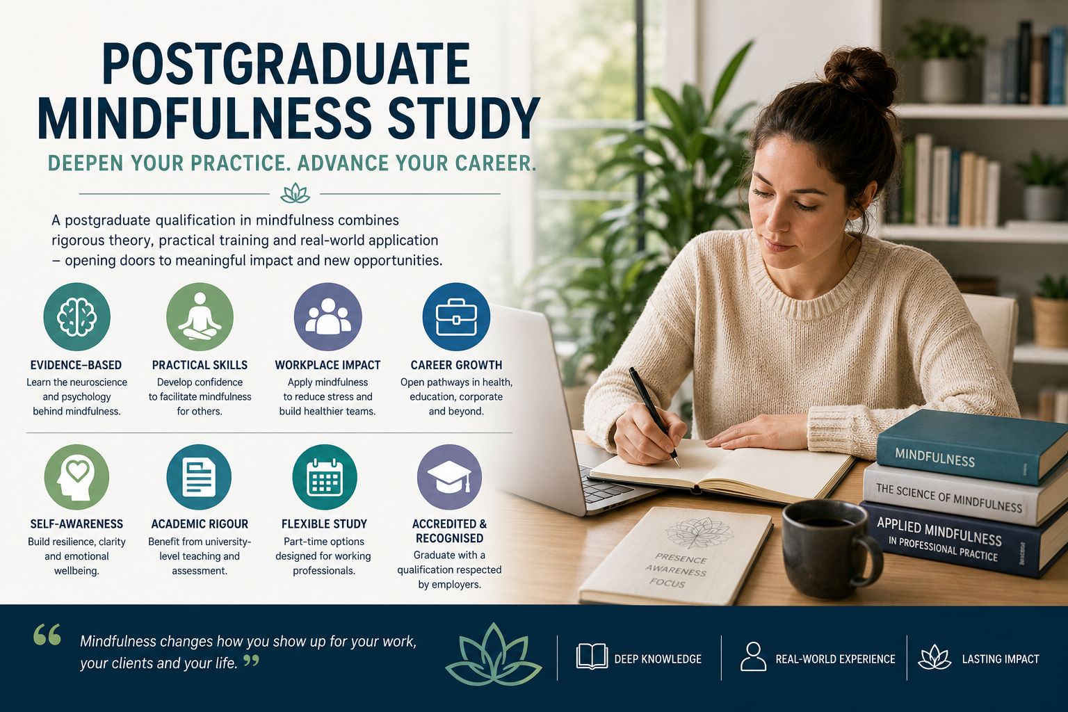How a Postgraduate Mindfulness Qualification Builds Career Skills