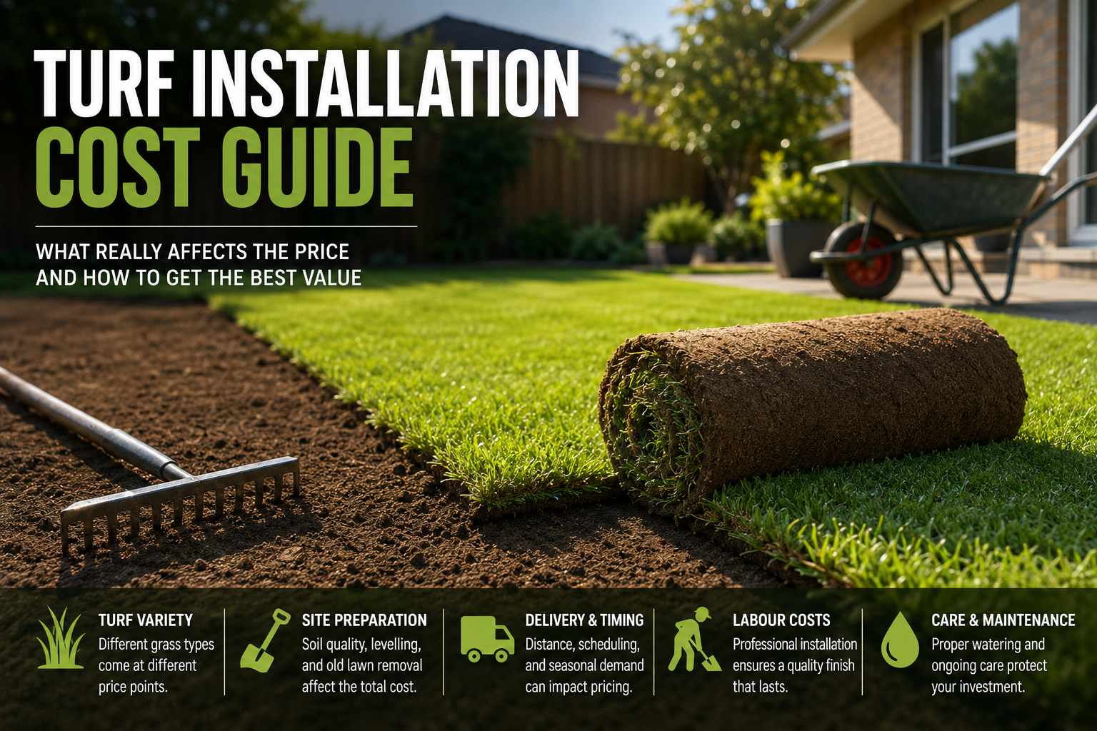 What Affects the Cost of Laying New Turf