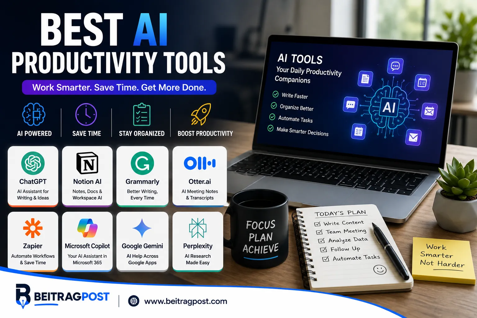 best AI productivity tools