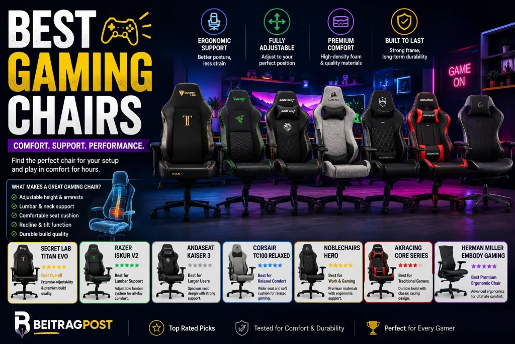 best gaming chairs