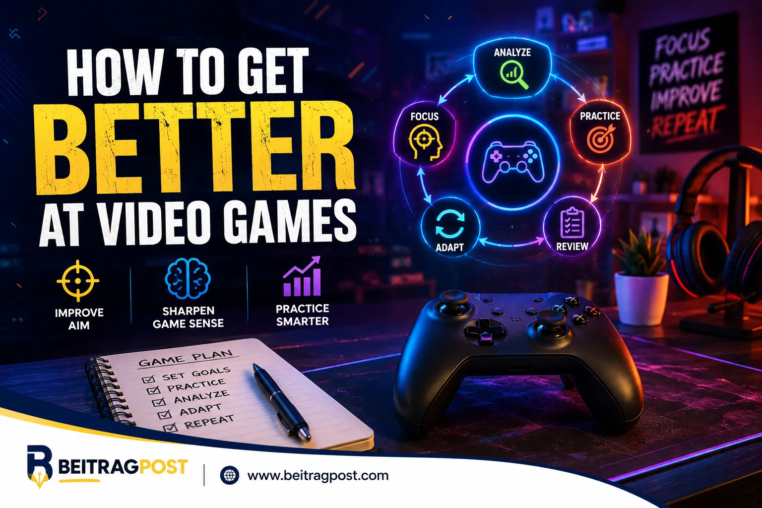 how to get better at video games